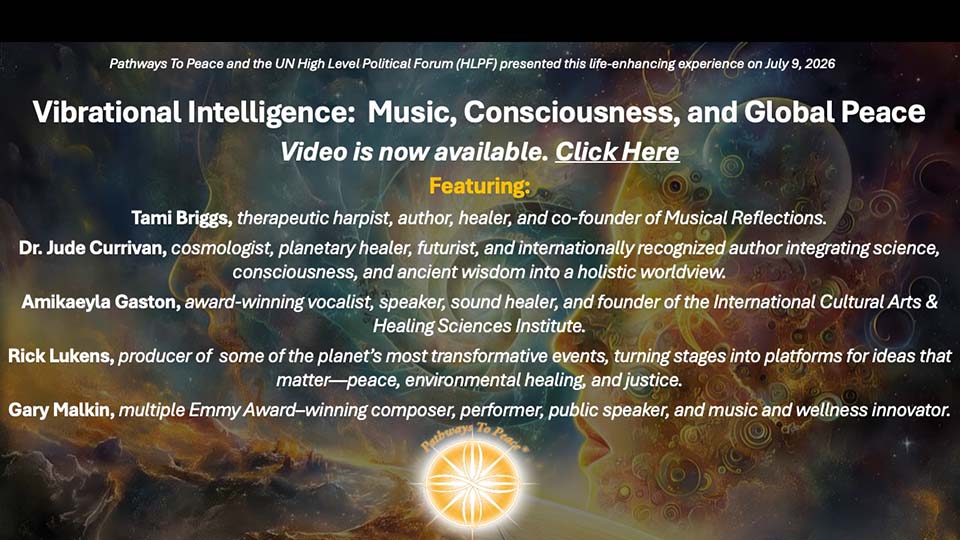 Vibrational Intelligence Video Recording Now Available Video Recording Now Available